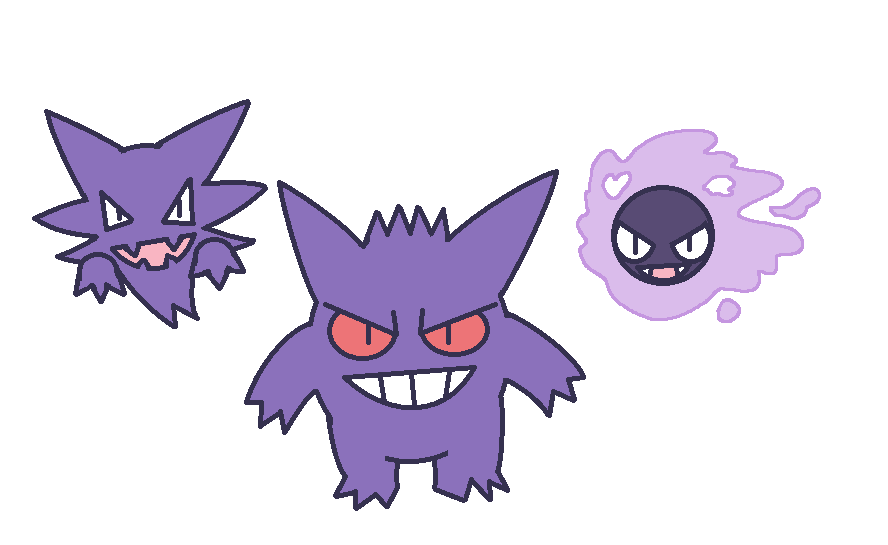 094 Mega Gengar by InProgressPokemon on DeviantArt