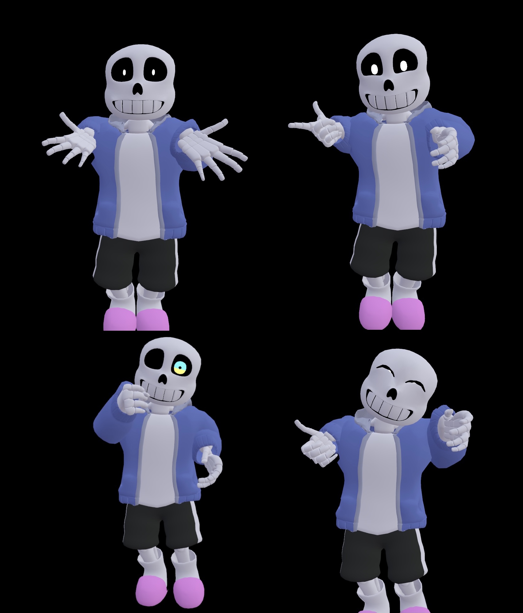 Sans Simulator 3D BoneCruSh 3d by annoying_cat