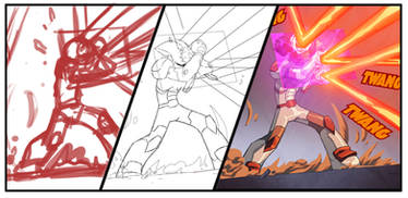 Bravoman Comic Process