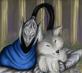 Artorias and Sif