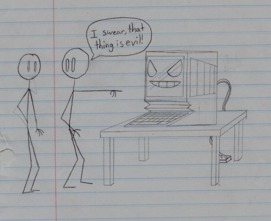 Evil PC by Hauntzor on DeviantArt