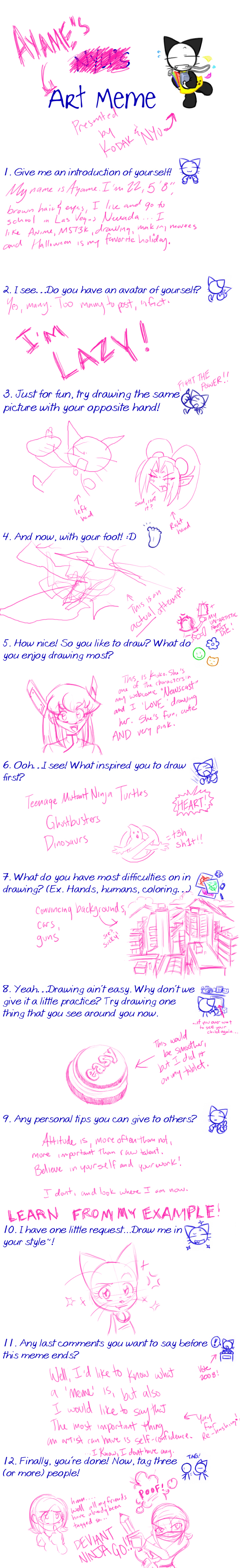 Ami's Art MeMe