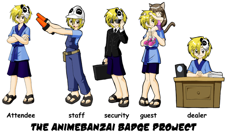 AnimeBanzai Badge Project