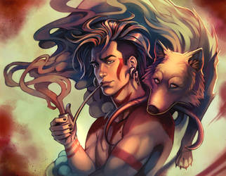 The Lone Wolf by DocWendigo