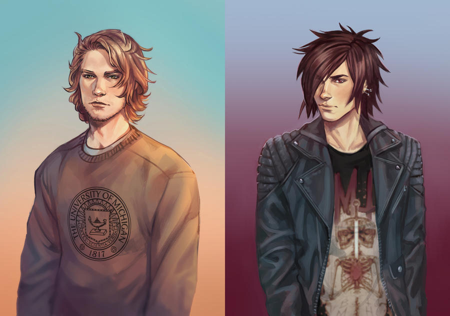 CyberSteel - Kevin and Alex by DocWendigo
