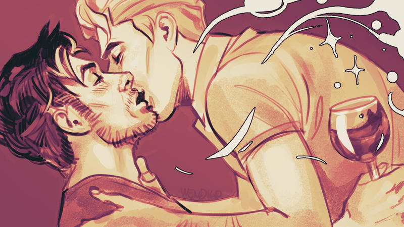 Dream Daddy - Robert x Joseph by DocWendigo