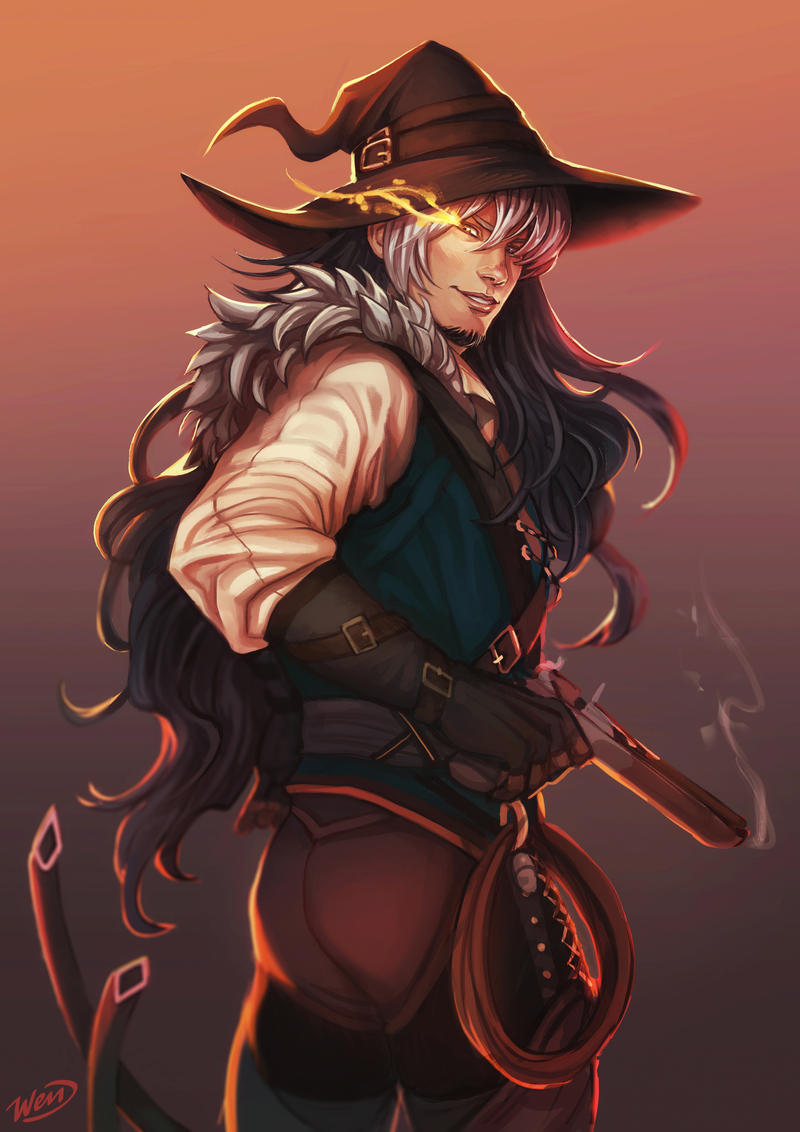 Commission - Grim 'the Hunter' by DocWendigo