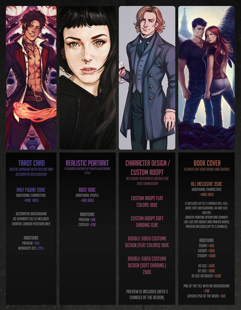 Commission Options 2 by DocWendigo Commission Options 2 by DocWendigo