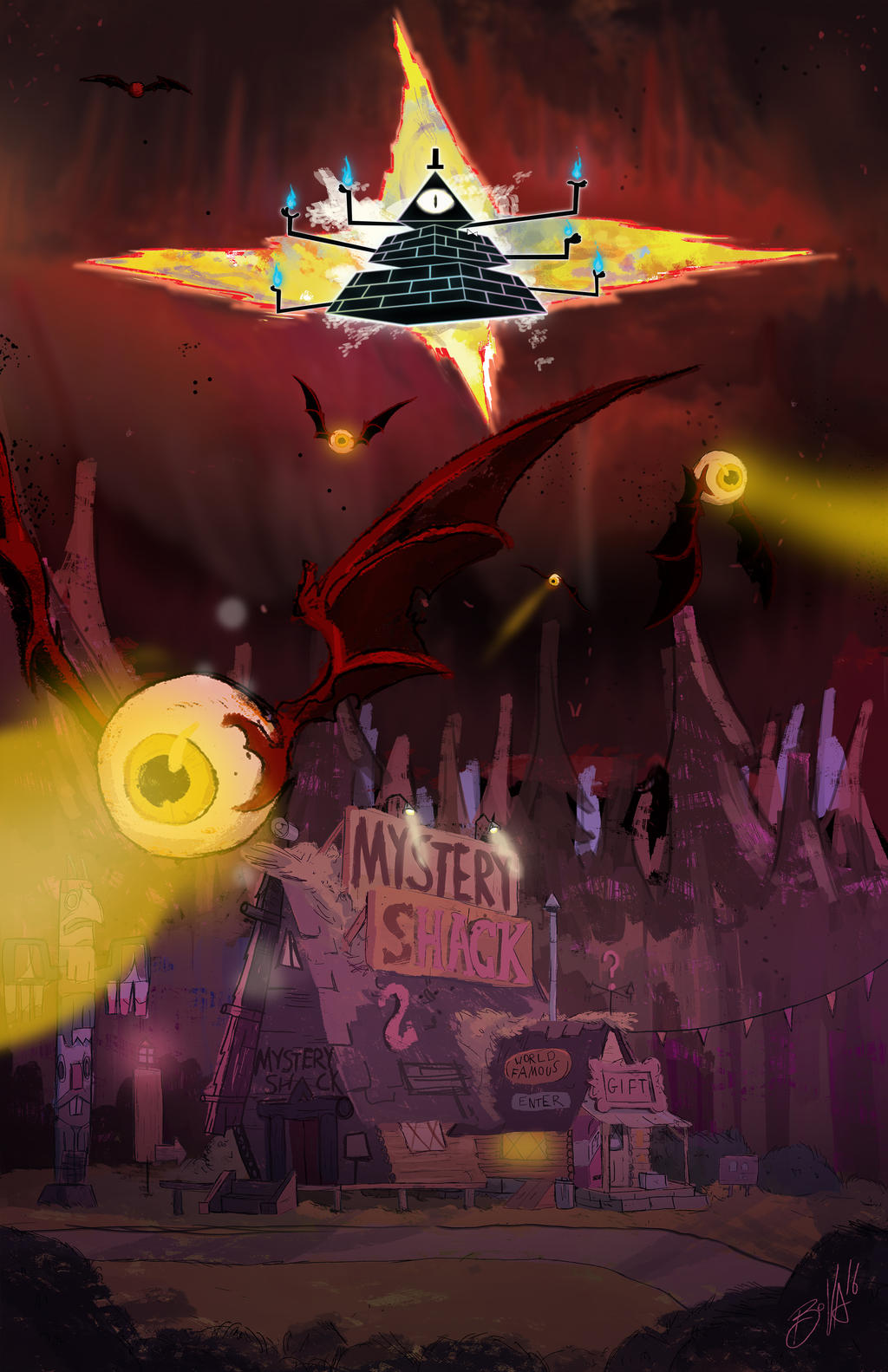 Weirdmageddon by Numb-Numble on DeviantArt