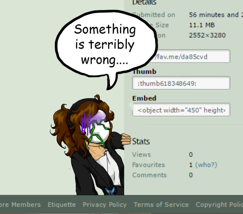 Deviantart error? by unluckmi on DeviantArt