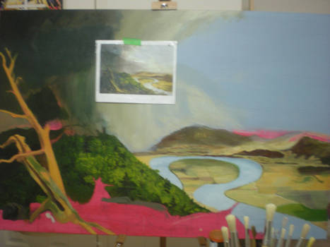 The Oxbow...in progress 2