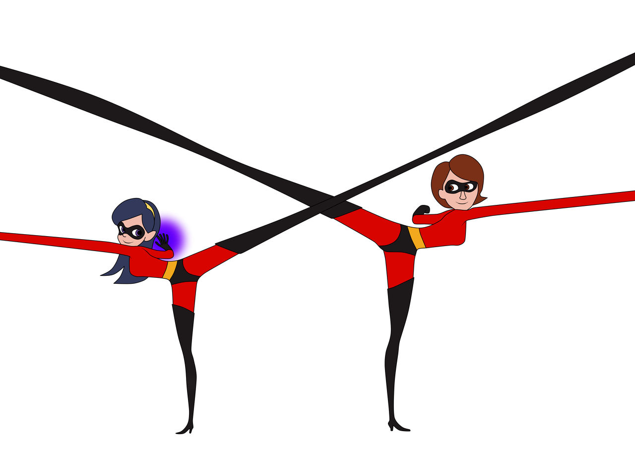 Elastic mother and daughter by Nemesis666Boy on DeviantArt