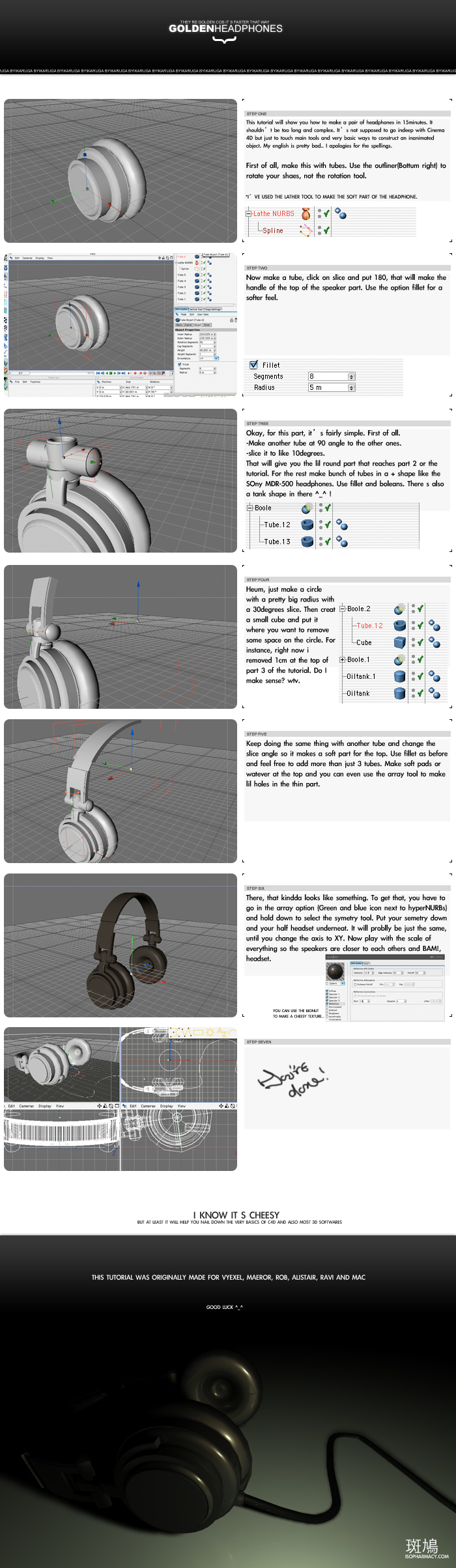 Simple Modelling Tutorial C4D