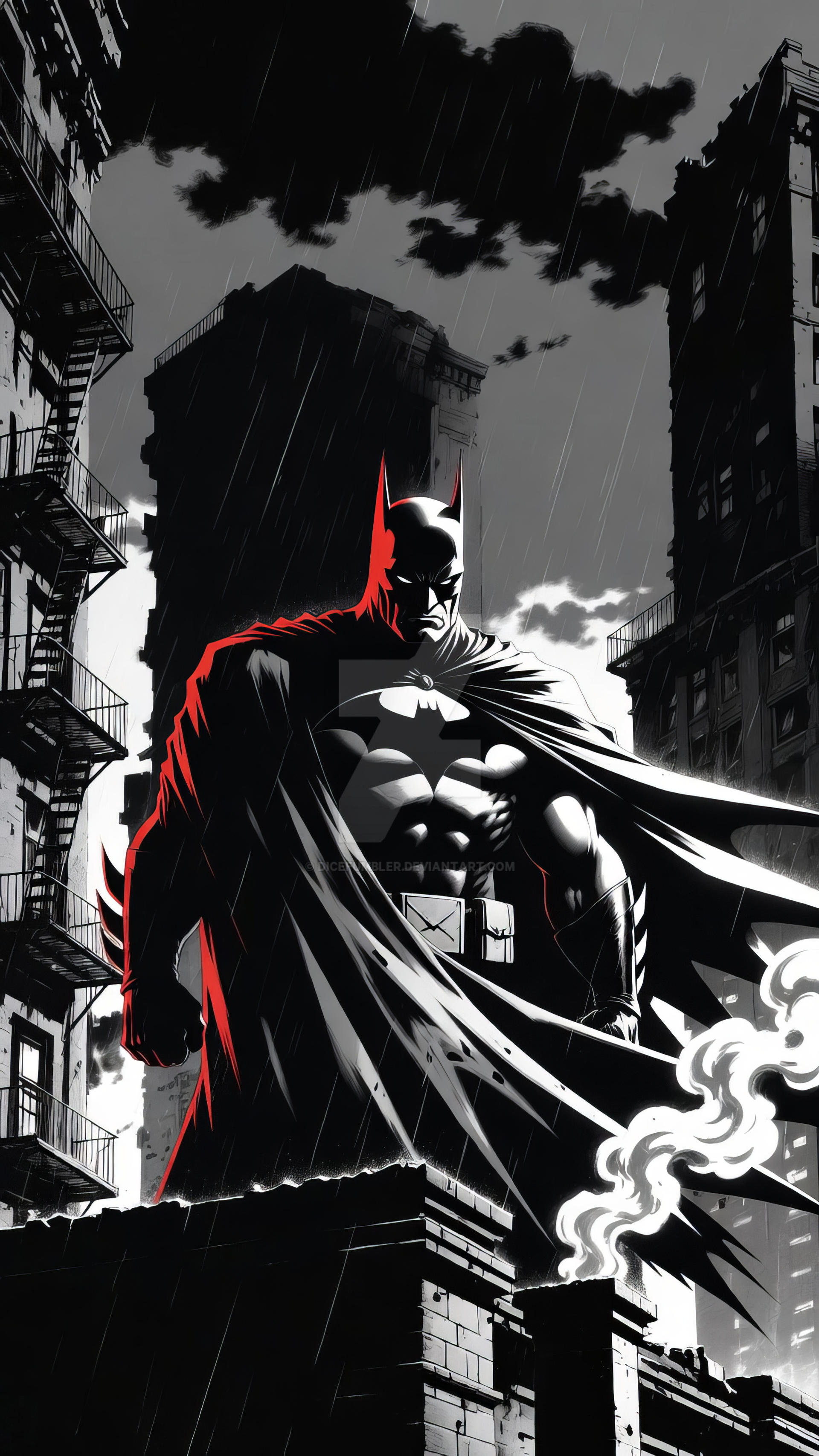Batman Brooding Comic Panel Batman Brooding by DiceFumbler on DeviantArt