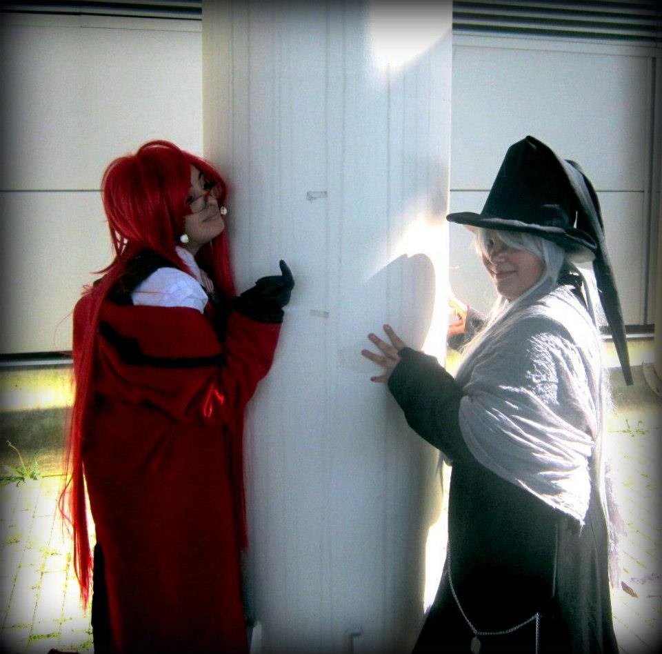 Undertaker and Grell cosplay (Black Butler)