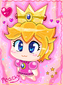 peach de bebita XD en el paint hehehe