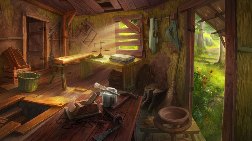 Abandoned hut by novtilus
