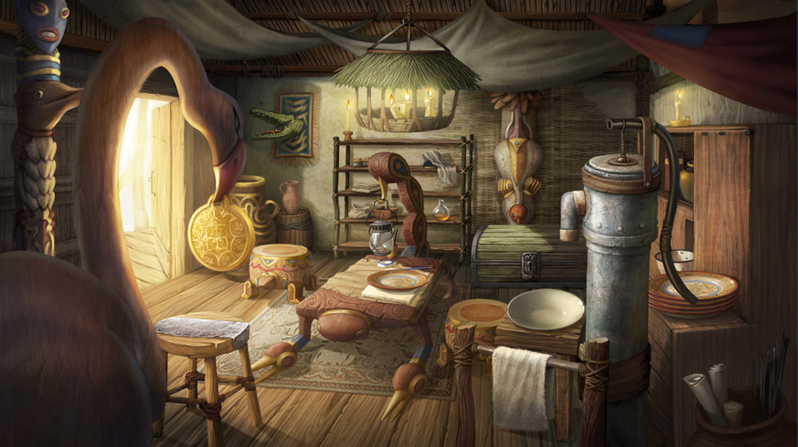 local people's room, hidden object game/hopa game