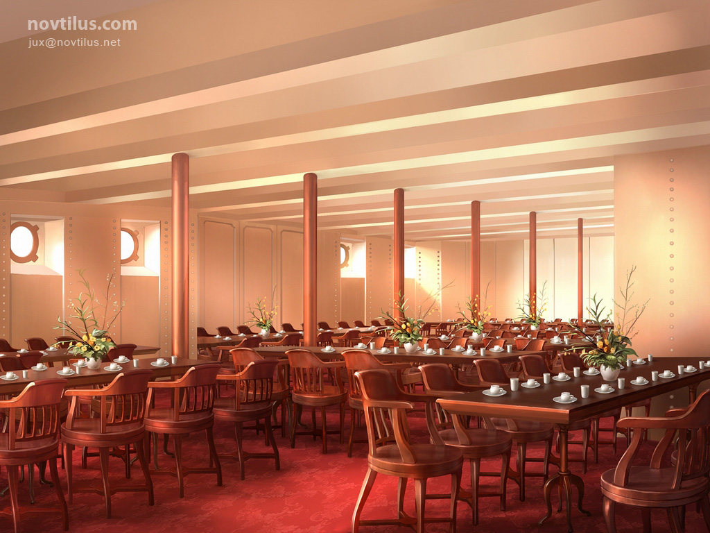 3rd Class Dining Saloon Of Titanic By Novtilus On Deviantart