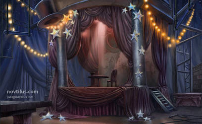 Harolds Stage, hidden object game/hopa game