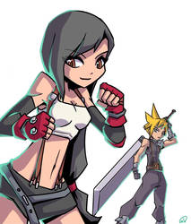 Tifa and Cloud