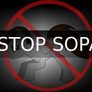 CyberPony Stop Sopa Banner