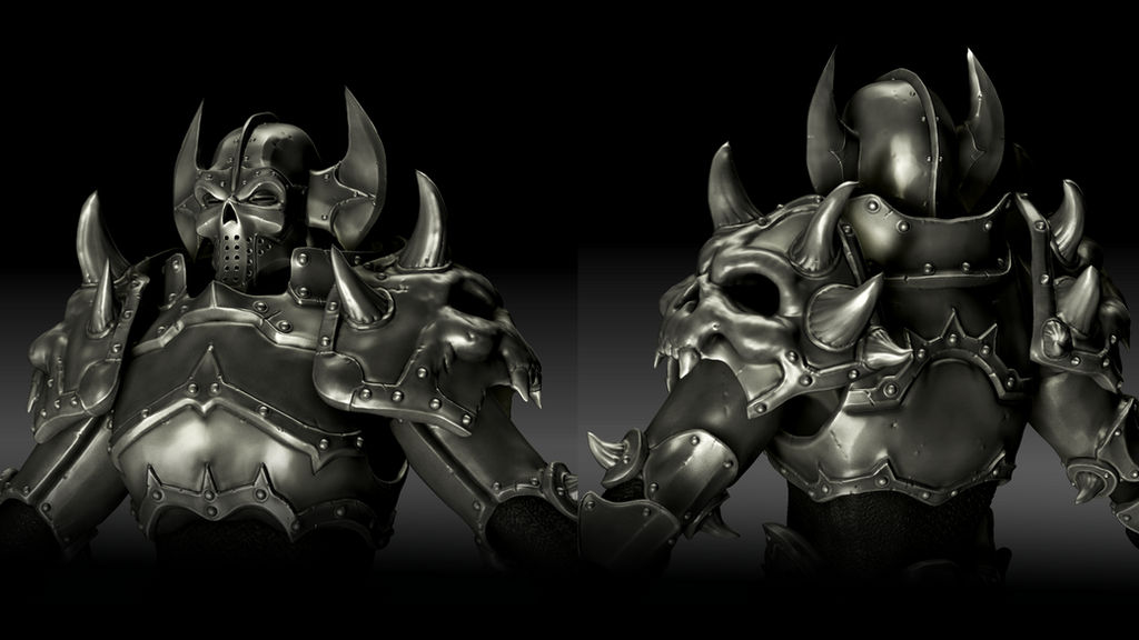 Excessive Armor Some standard issue chaos style armor by SyntheticMonkeys on DeviantArt