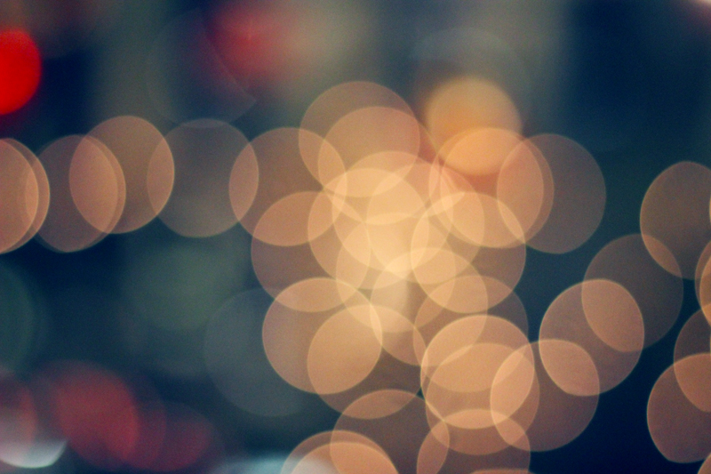 bokeh lights