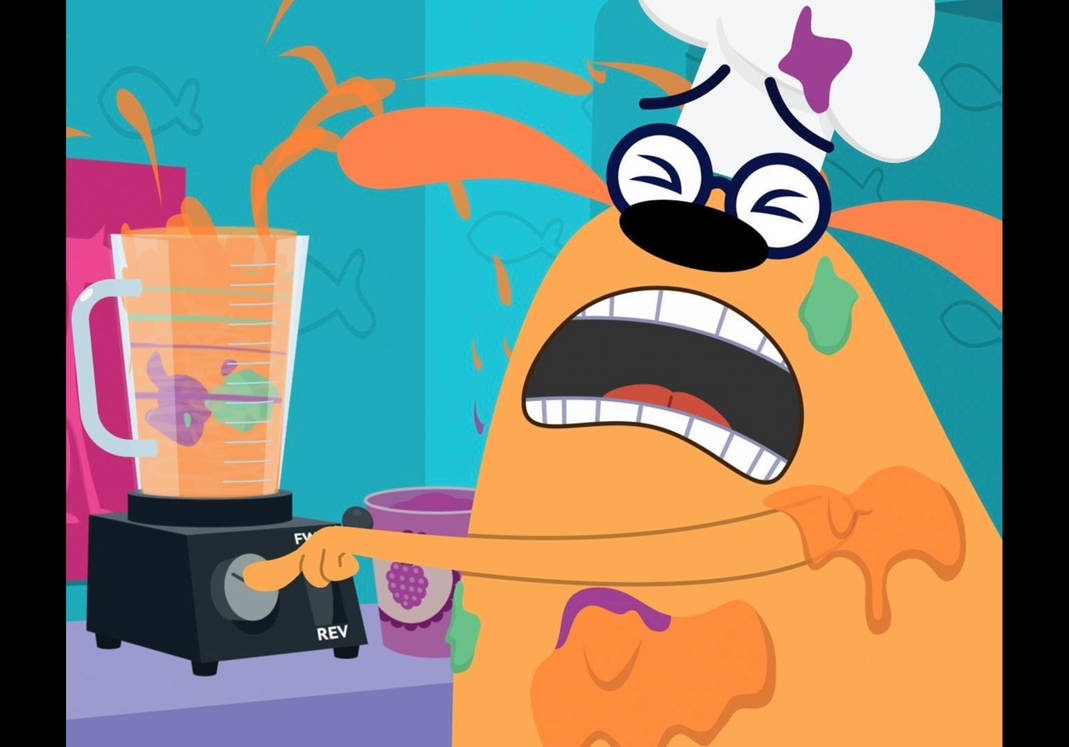 Bad Weird Ruff Ruffman Ruff ruffman made a mess out of the blender! by Blaketheawesome2009 on ...