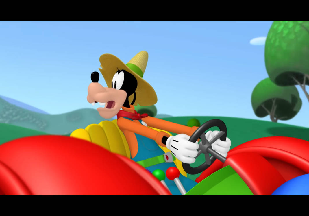 Engineer Goofy Driver Goofy cant stop the tractor! by Blaketheawesome2009 on DeviantArt
