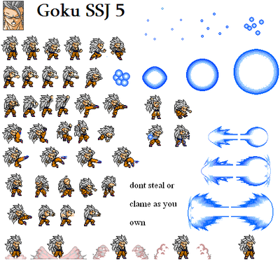 Free game sprites video game sprites goku dragon dragon ball z character .....