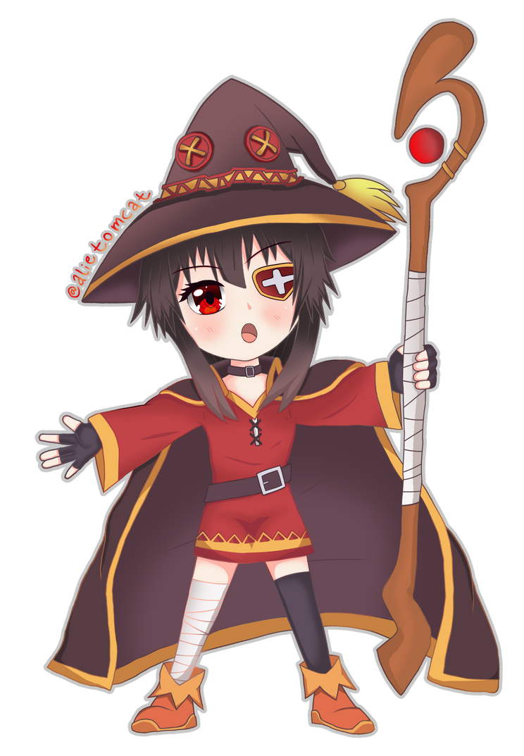 Megumin Chibi R Chibi Megumin Konosuba by AlieTOMCAT on DeviantArt