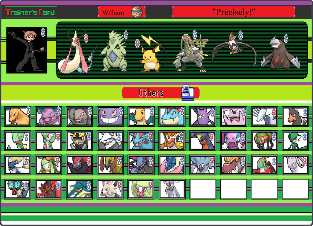 My Pokemon Trainer Card By KrowBlackburnX20 On DeviantArt my-3-pokemon-team-story-pok-verse-amino