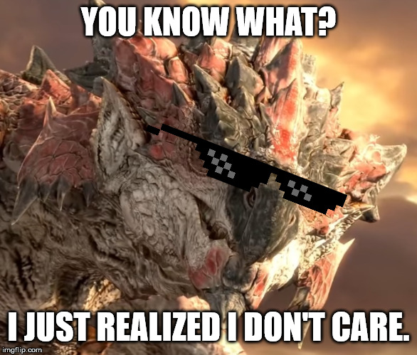 Francis the Rathalos meme by KrowBlackburnX20 on DeviantArt