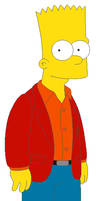 simpsons party teenager bart The -