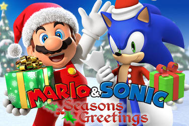 Mario and Sonic - Seasons Greetings