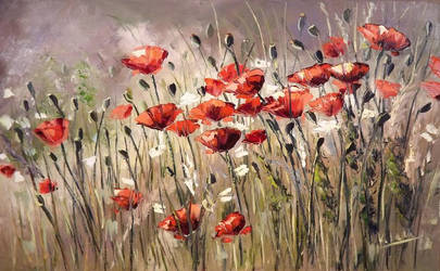 Sunny Poppies by Kasia1989
