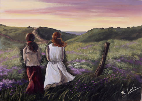 Friendship Anne of Green Gables painting