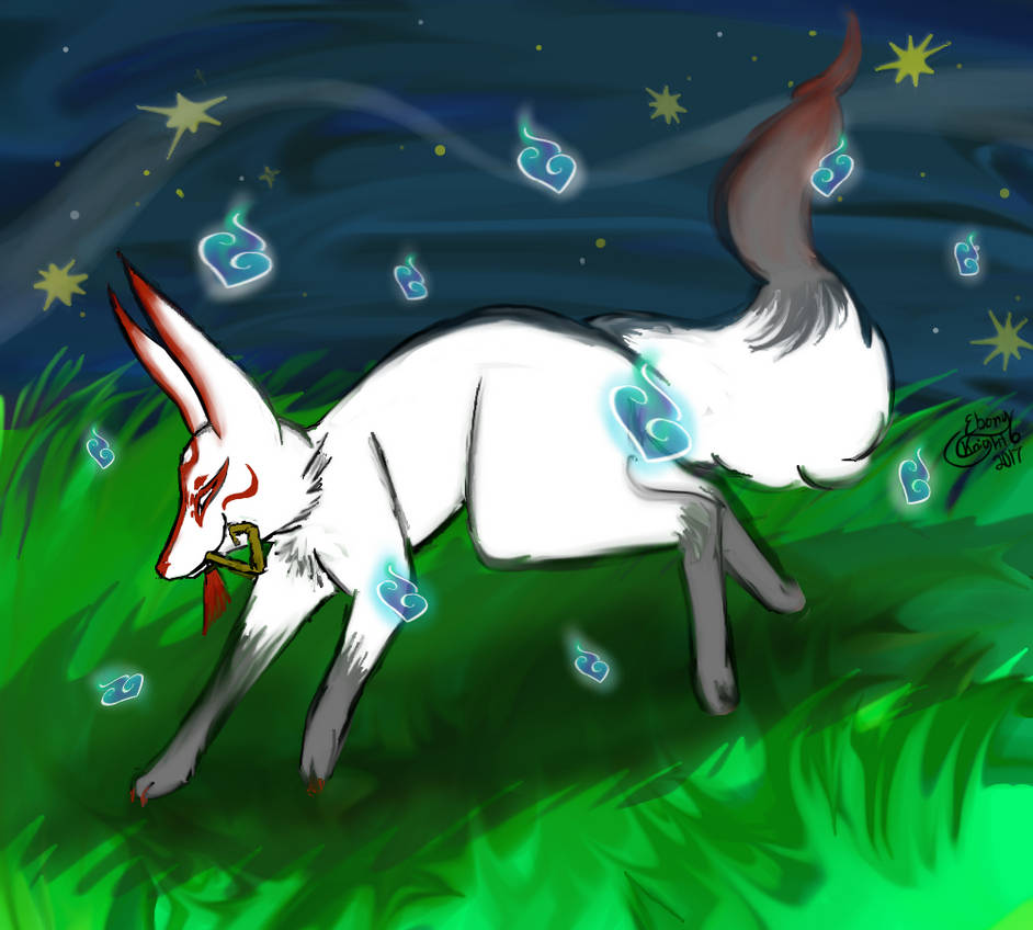 Painted Kitsune