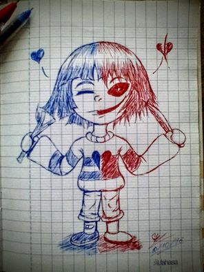 Frisk and Chara