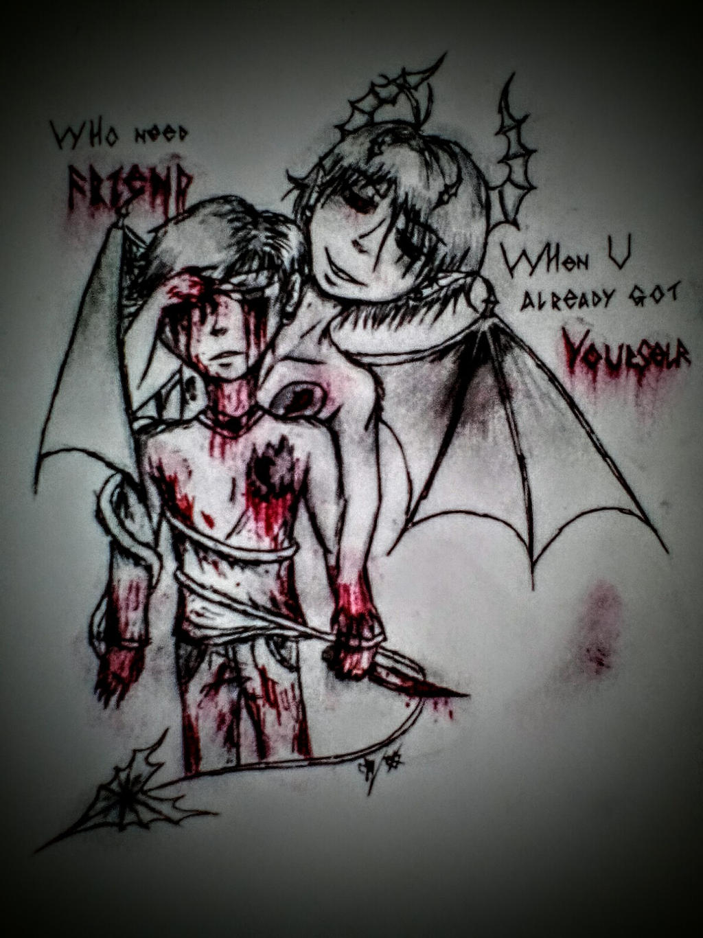 Hehehe there always a Devil Inside U