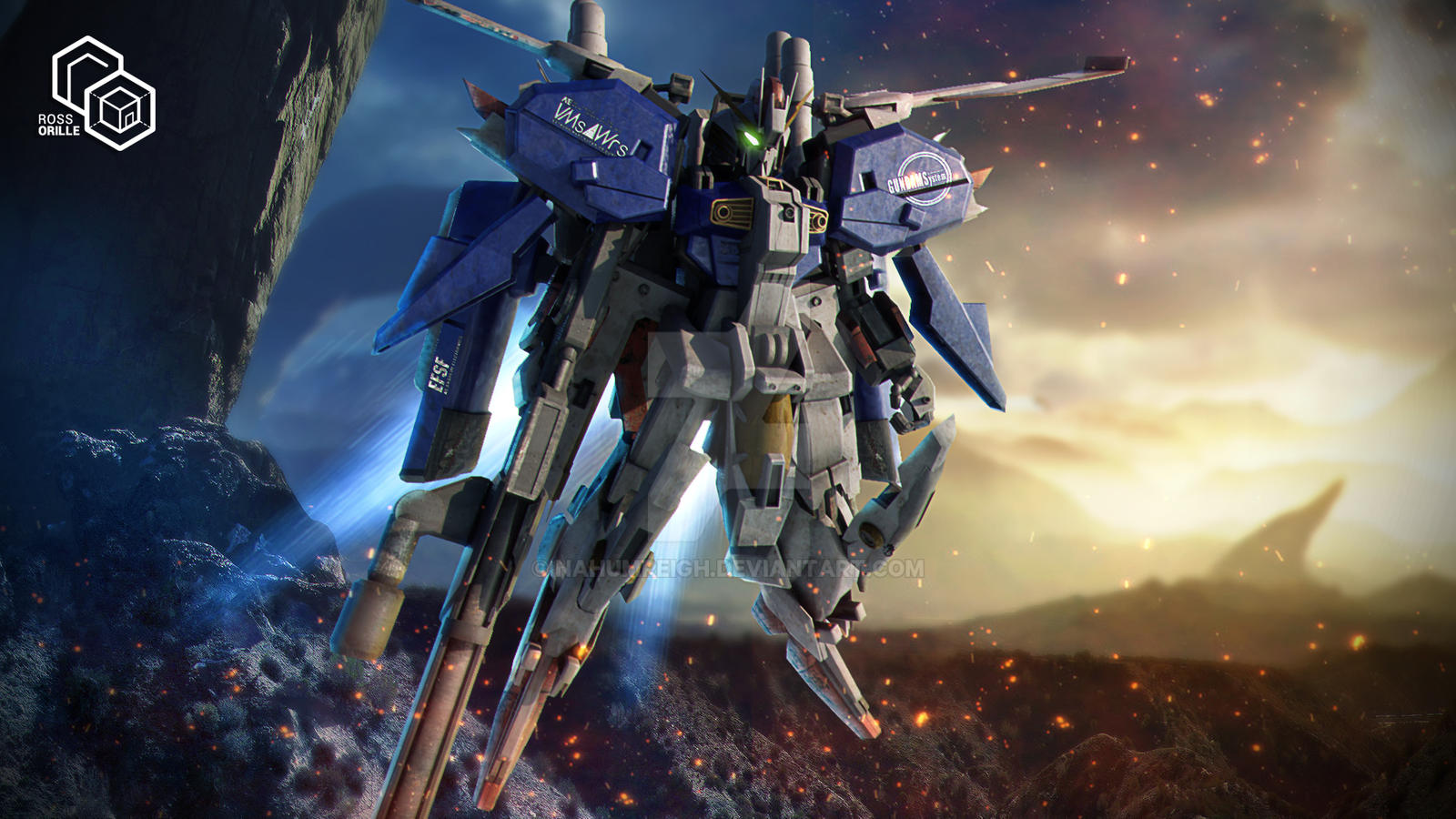 Ex S Gundam By Nahumreigh On Deviantart