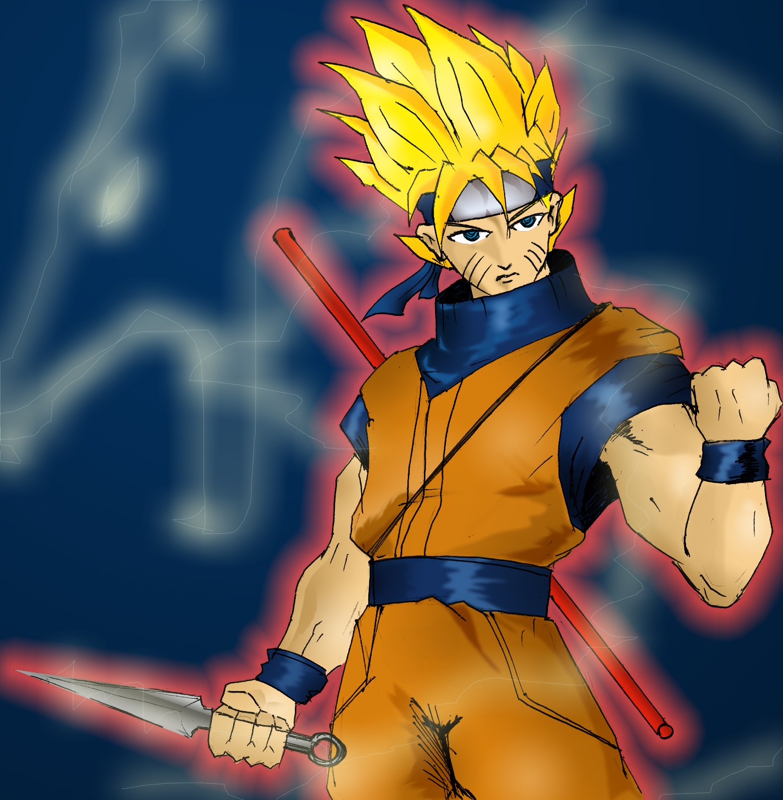 Super Saiyajin Nagoku by nahumreigh on DeviantArt