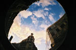 Lomo fisheye 2 - 3 way sky by bubus666