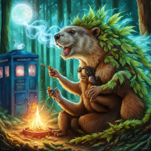 RastafariGroundhogTardisHighWeedFairyGarden