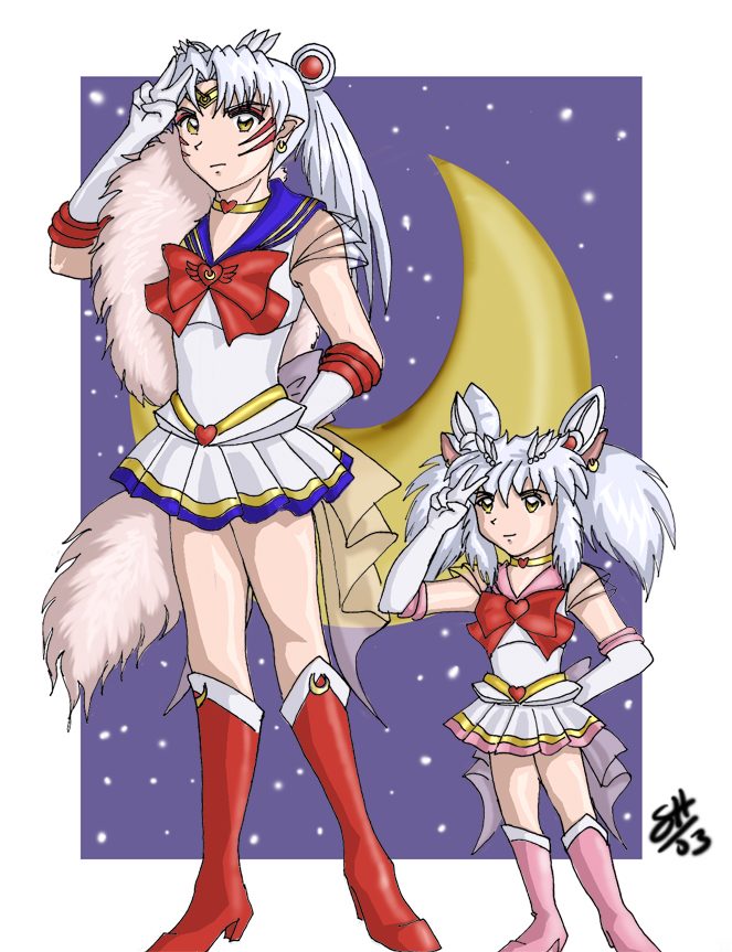 Fighting Youkai by Moonlight