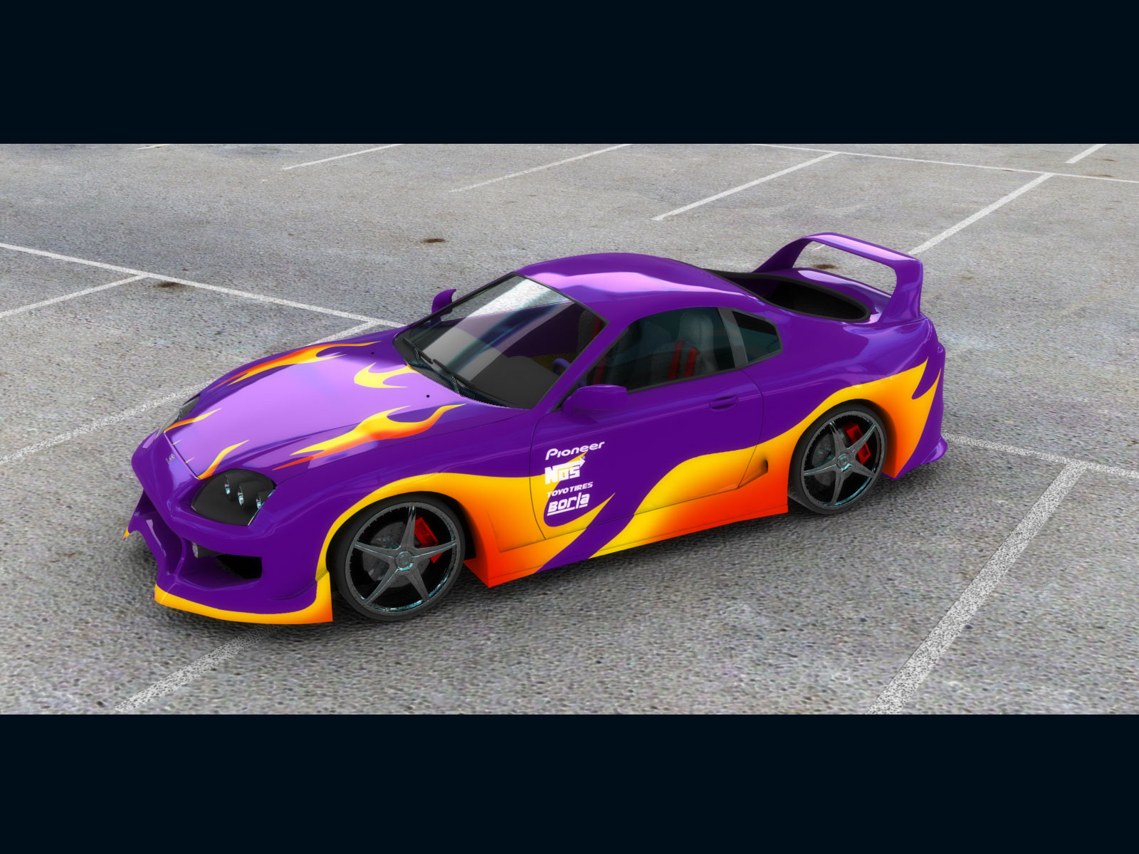 Purple Supra