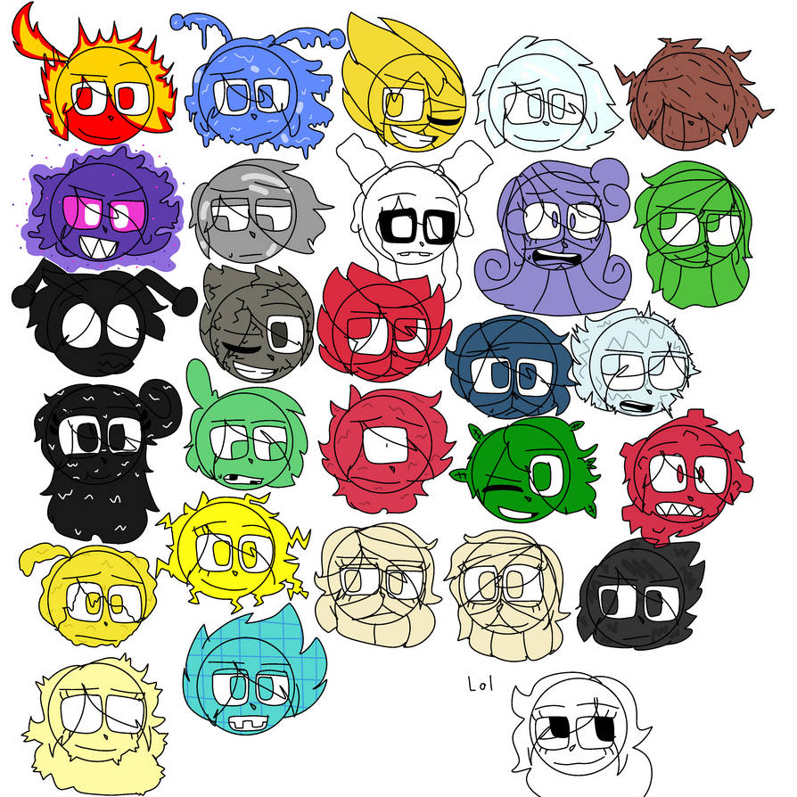Fusions Alphabet Lore Letter Characters by Abbysek on DeviantArt