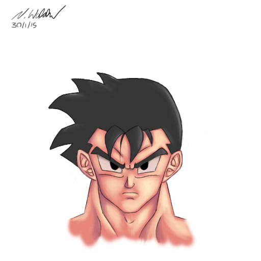 Future Gohan headshot