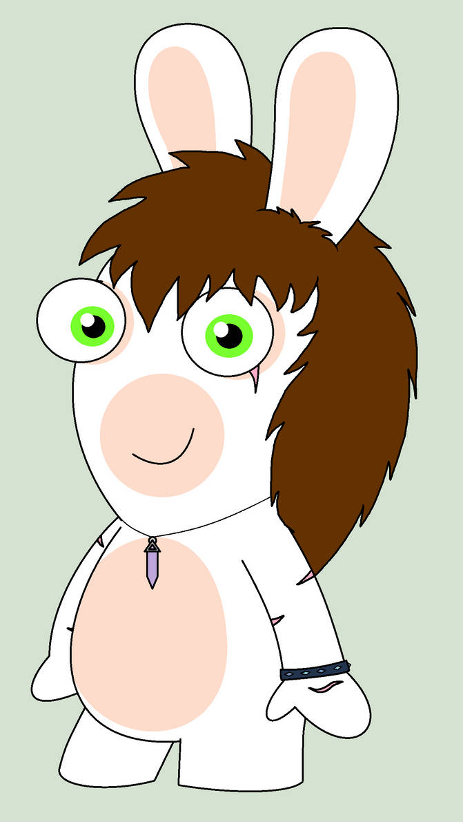Vetor as a Rabbid by PlagueWerewolf on DeviantArt
